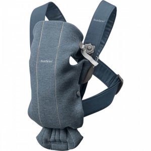 BabyBjörn Kanguru Mini 3D Cotton Jersey / Dove Blue